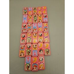Disney Princess Dominos For Game Replacement Complete Set Of 28
